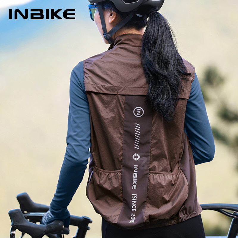 Summer Rain Clothing - INBIKE-سترة عاكسة للدراجات للنساء ، سترة