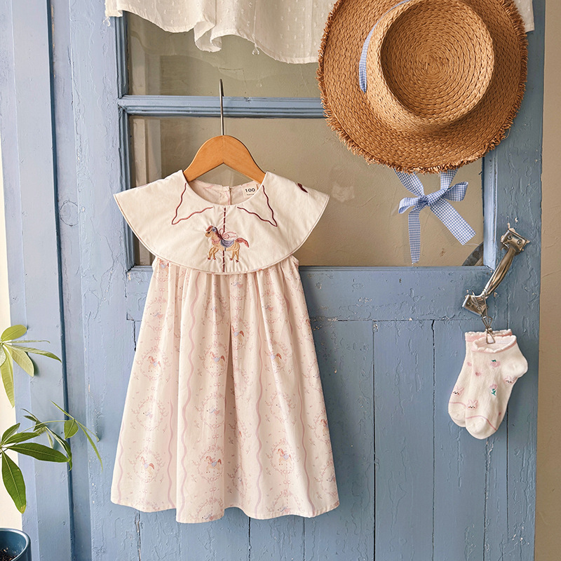 Summer Clothing Must Haves - فستان صيفي رقيق للأطفال البنات، ملابس