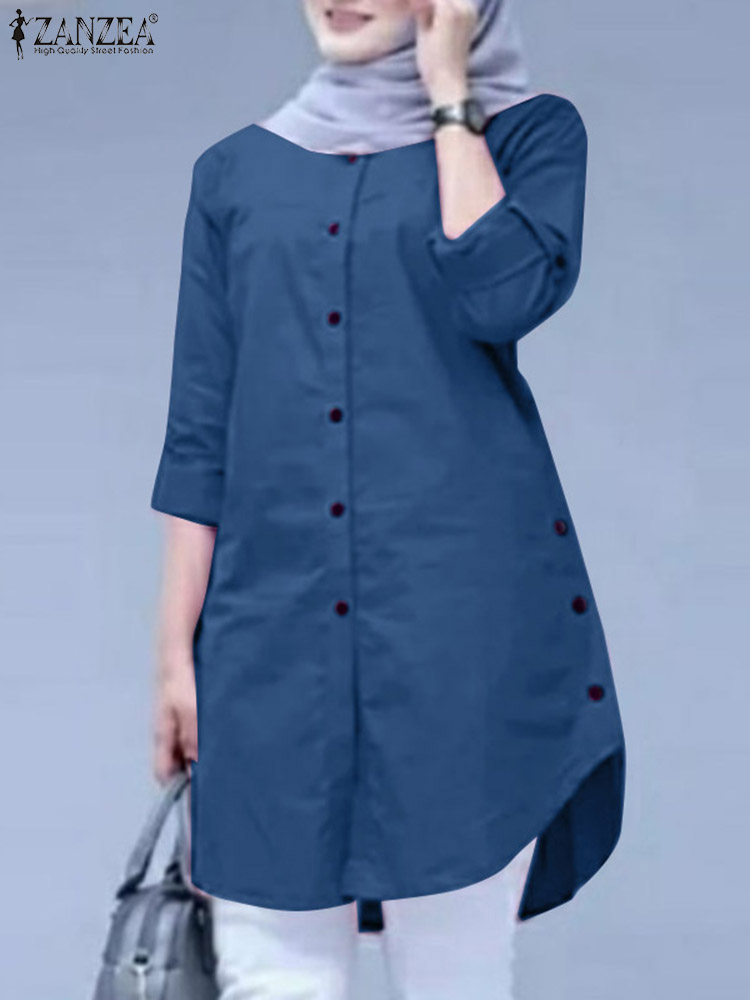 Summer Clothing Hijab - 2026 زانزيا بلوزة نسائية ربيعية عصرية