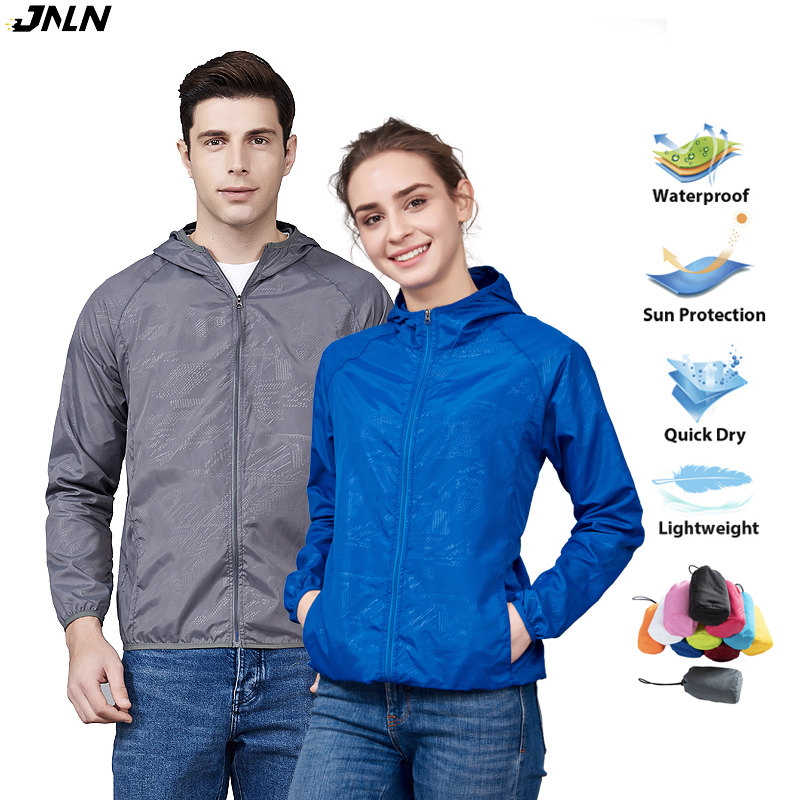 Summer Rain Clothing - JNLN للجنسين معطف للرياضة الرجال النساء