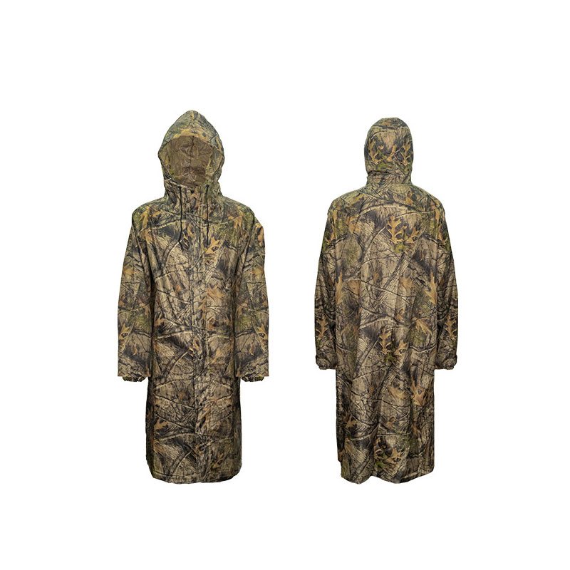 معطف واق من المطر طويل التمويه - مراجعة Summer Rain Clothing وسعره