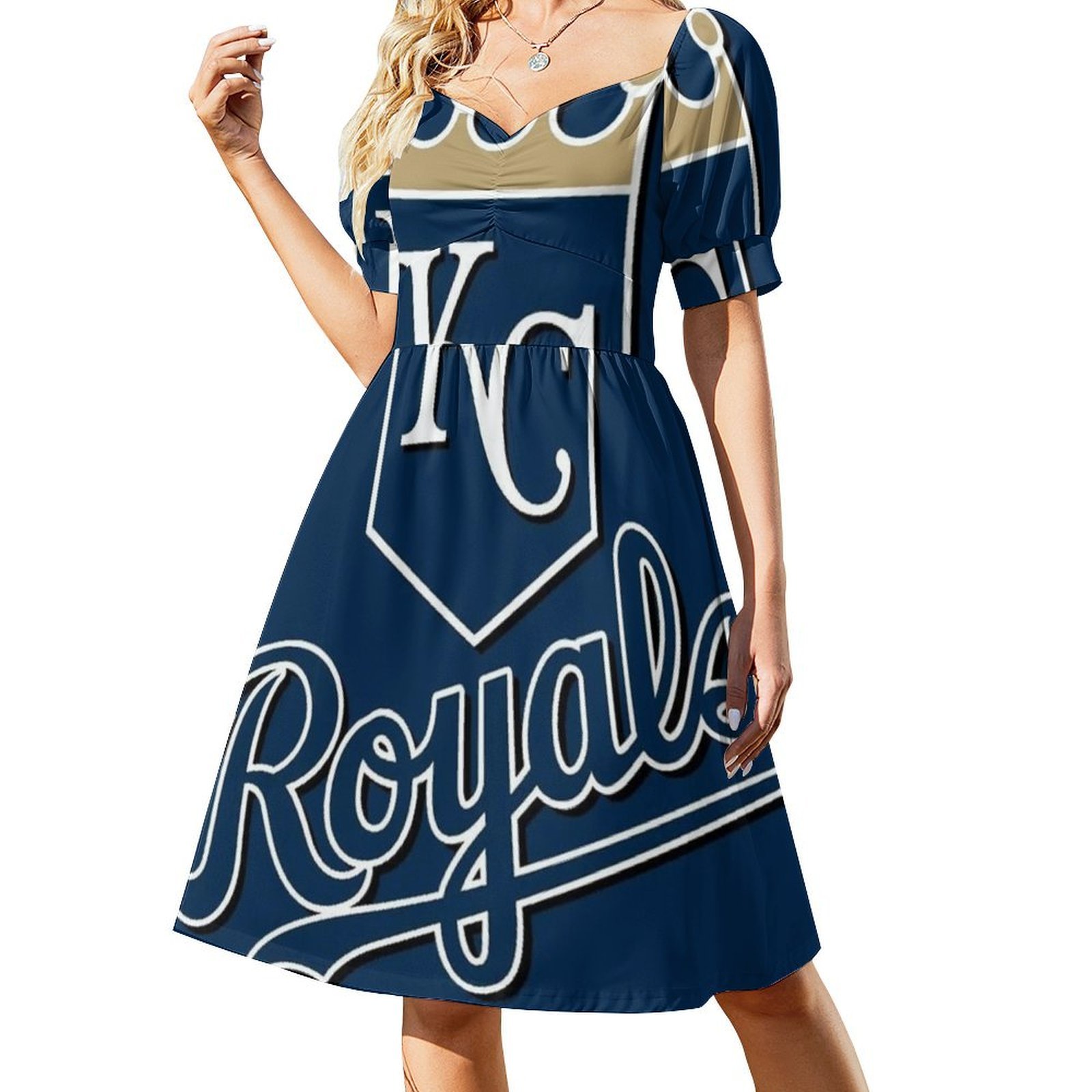 فستان Kc Royals مُزين بنقشة ال - مراجعة Summer Quotes وسعره