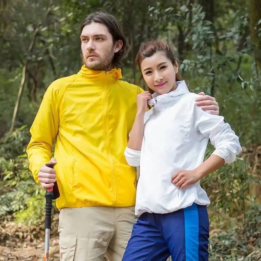 سترة مقاومة للماء للرجال والنس - مراجعة Summer Rain Clothing وسعره