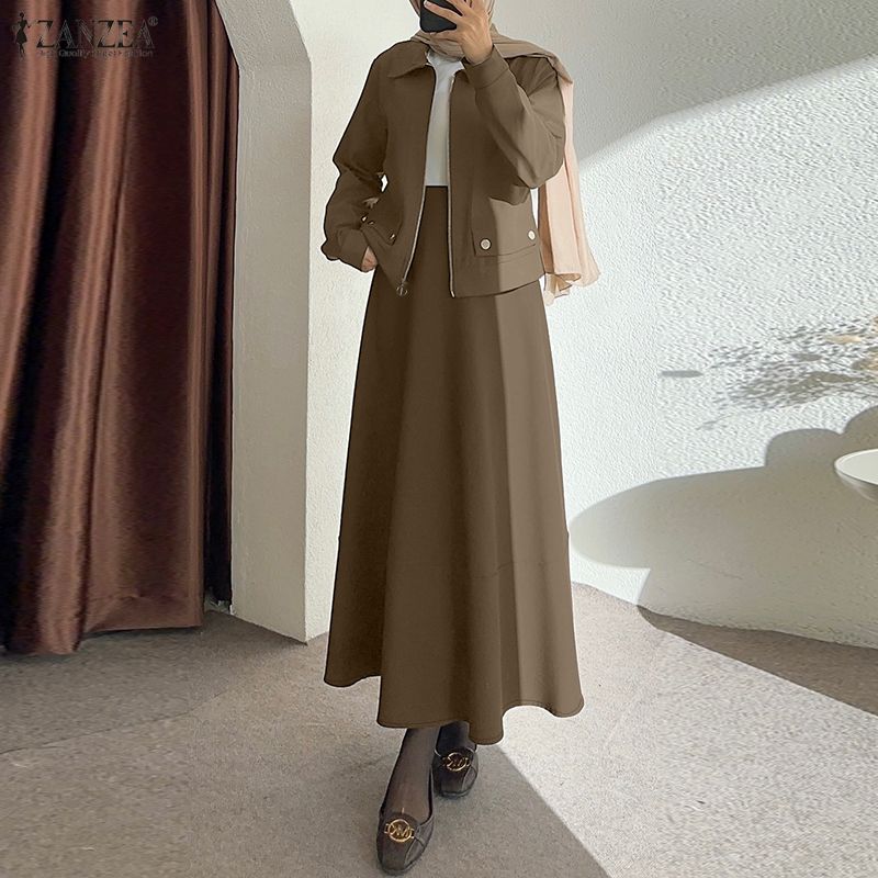 أزياء محتشمة للنساء: طقم من قط - مراجعة Summer Clothing Hijab وسعره
