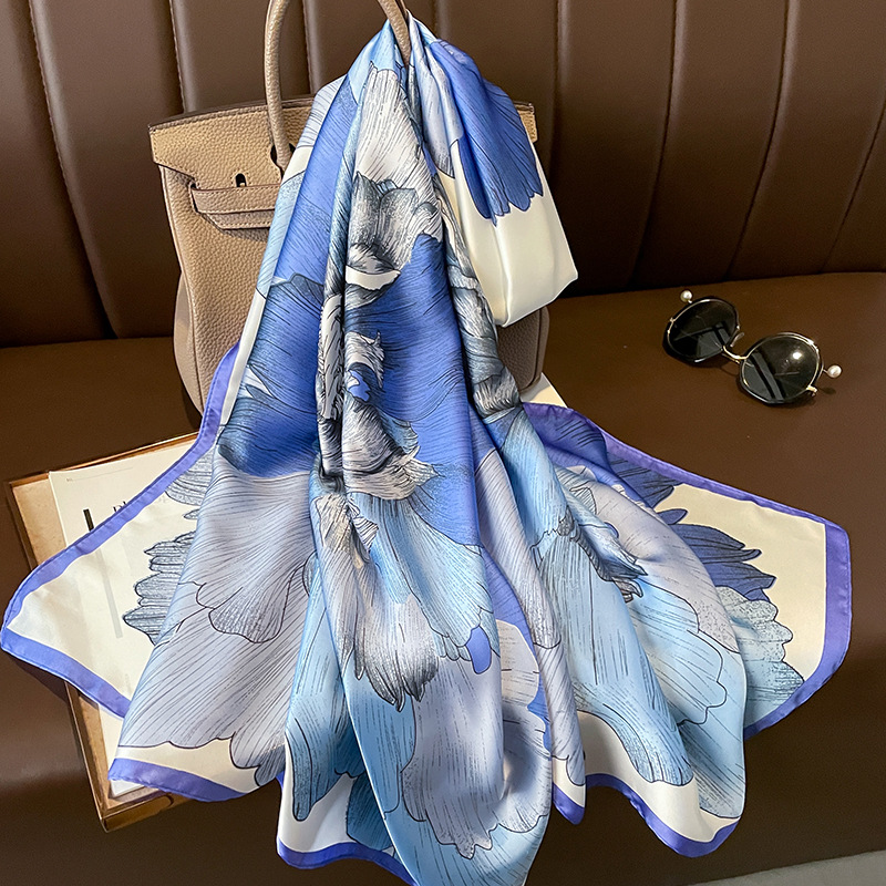 وشاح حريري فاخر من إسبانيا لعا - مراجعة Summer Clothing Hijab وسعره
