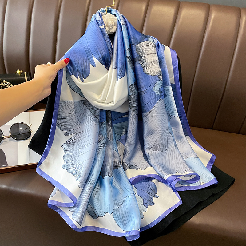 وشاح حريري فاخر من إسبانيا لعا - مراجعة Summer Clothing Hijab وسعره