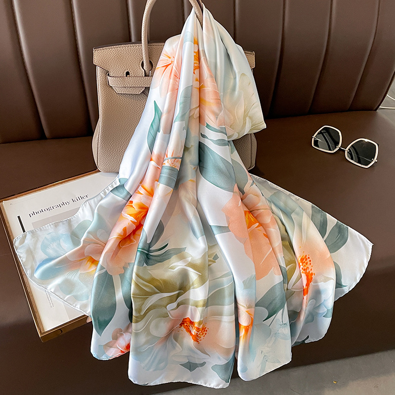 وشاح حريري فاخر من إسبانيا لعا - مراجعة Summer Clothing Hijab وسعره