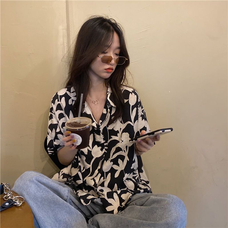 قميص صيفي جديد مطبوع فضفاض بأك - مراجعة Summer Youth Clothing وسعره