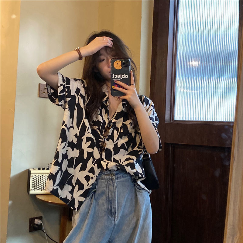 قميص صيفي جديد مطبوع فضفاض بأك - مراجعة Summer Youth Clothing وسعره