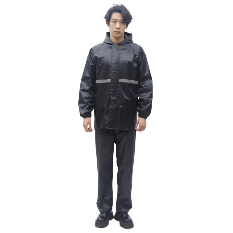 معطف مقاوم للماء بغطاء رأس وبن - مراجعة Summer Rain Clothing وسعره