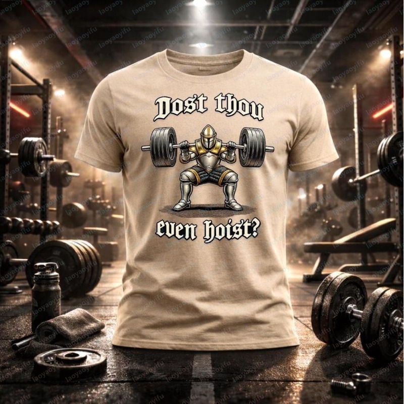 تي شيرت قطني بطباعة Dost Thou  - مراجعة Summer Knights Clothing وسعره