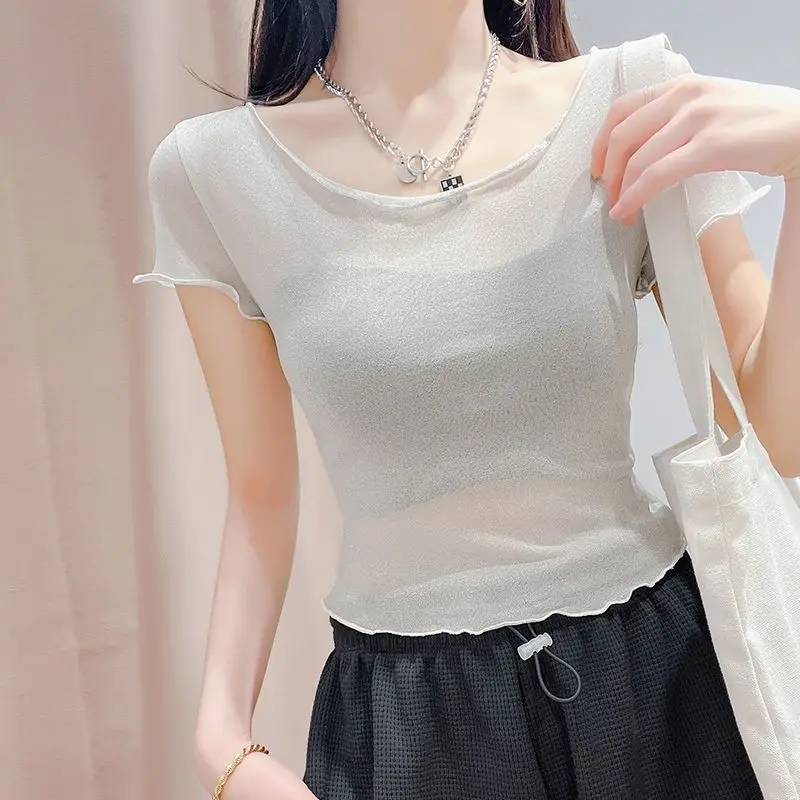 تي شيرت نسائي بأكمام قصيرة، بل - مراجعة Summer Clothing Reviews وسعره