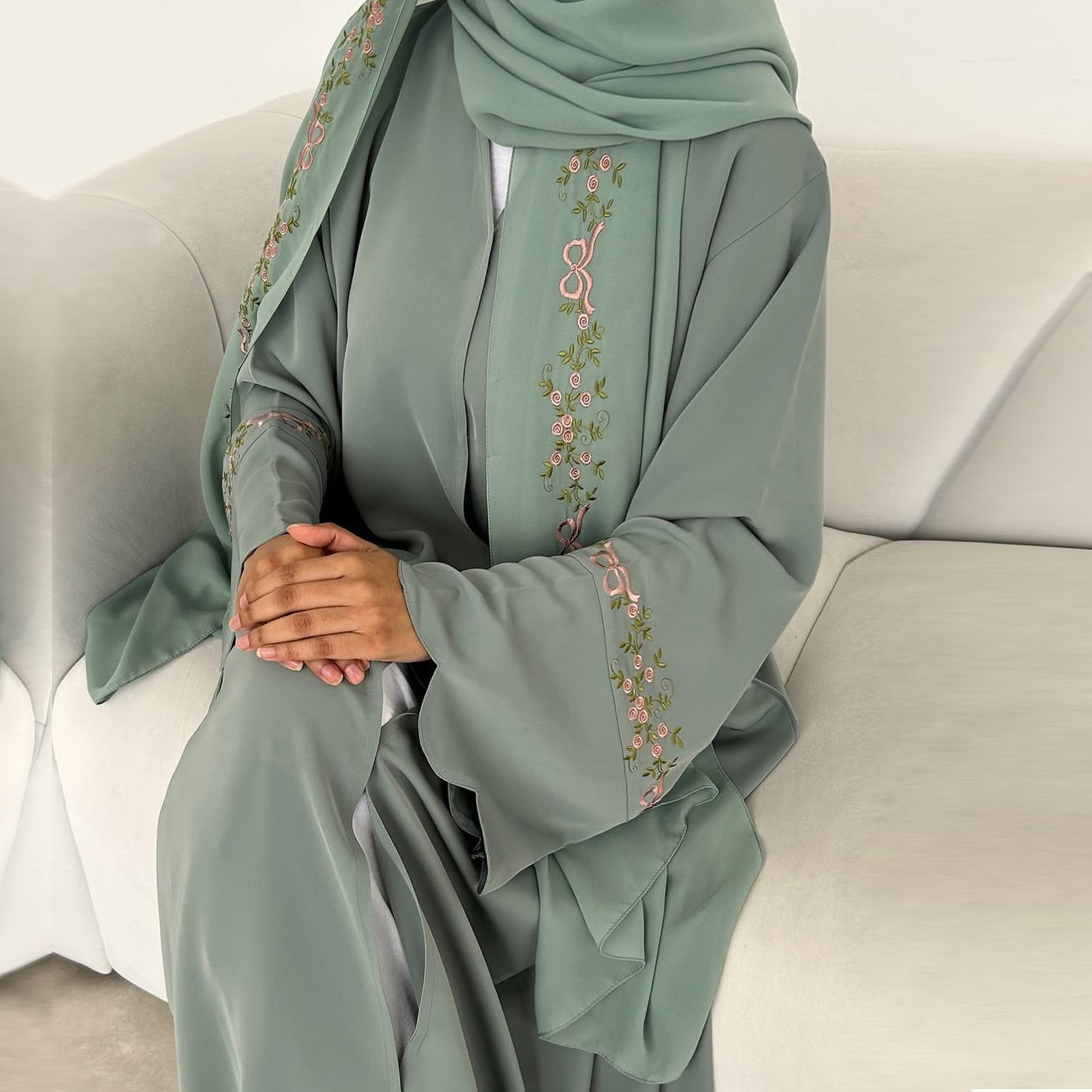 مصنع عباءات دبي، ملابس إسلامية - مراجعة Summer Clothing Hijab وسعره
