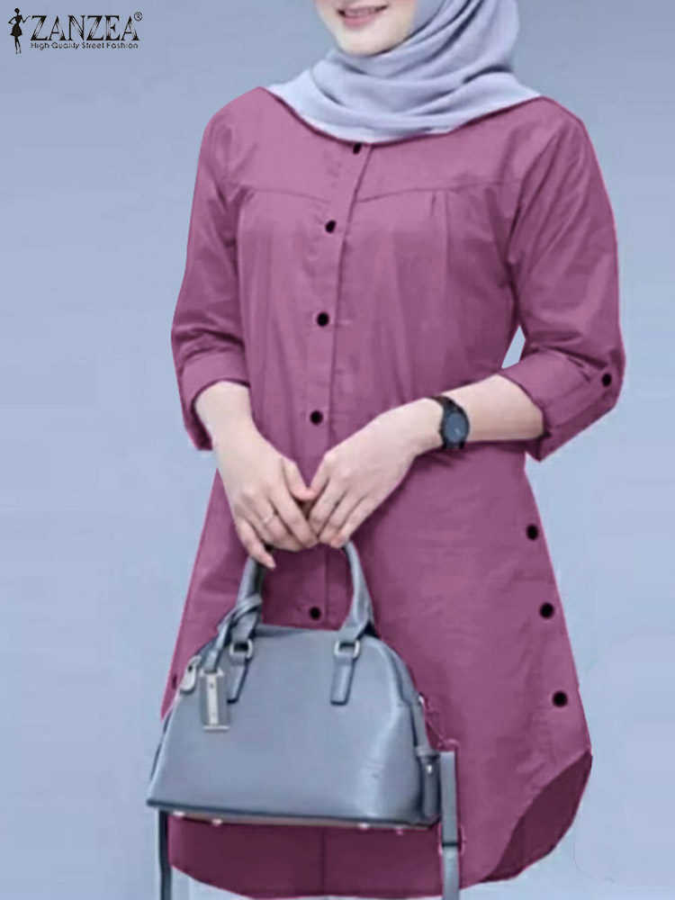 2026 زانزيا بلوزة نسائية ربيعي - مراجعة Summer Clothing Hijab وسعره