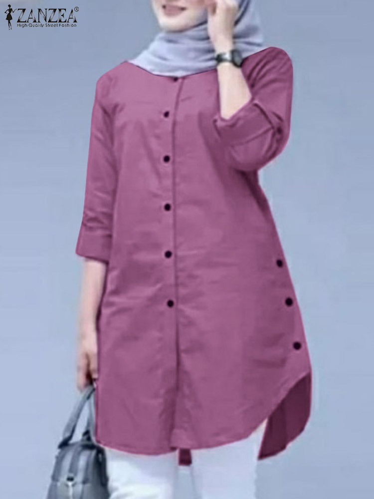 2026 زانزيا بلوزة نسائية ربيعي - مراجعة Summer Clothing Hijab وسعره