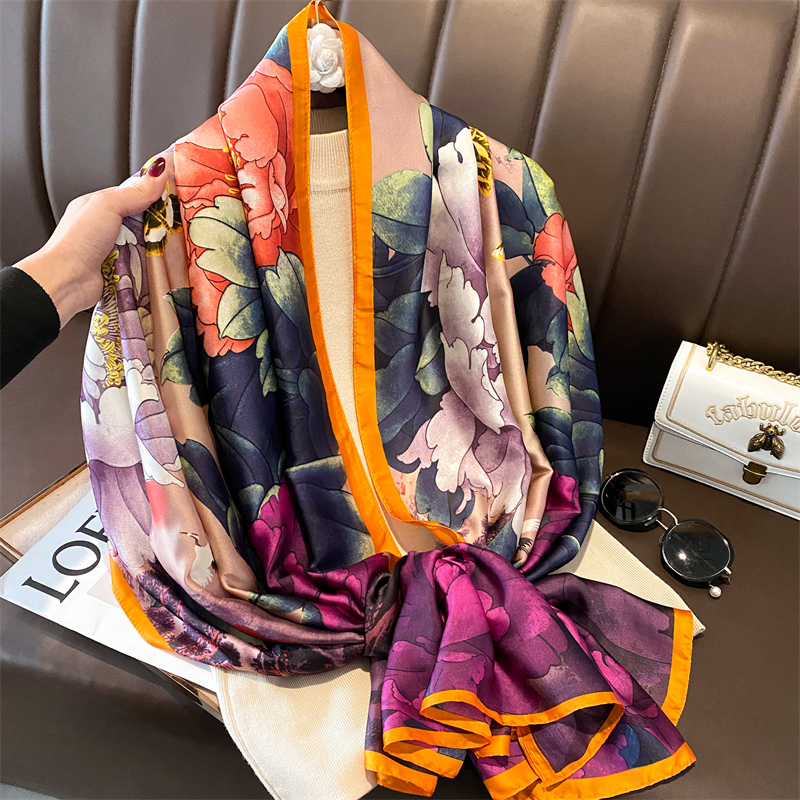 وشاح حريري فاخر للنساء ، حجاب  - مراجعة Summer Clothing Hijab وسعره
