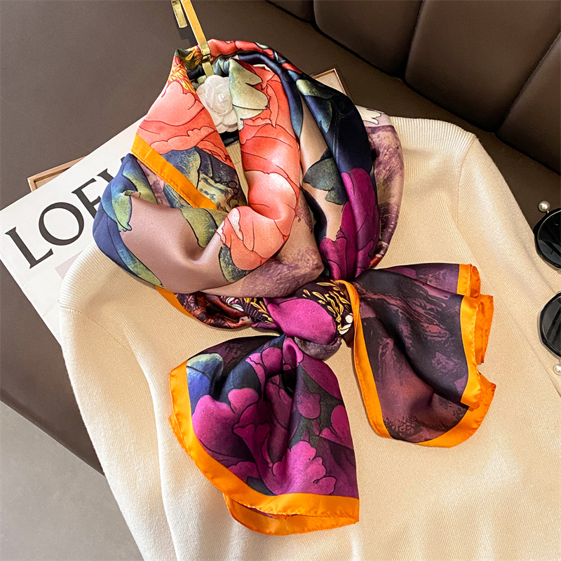 وشاح حريري فاخر للنساء ، حجاب  - مراجعة Summer Clothing Hijab وسعره