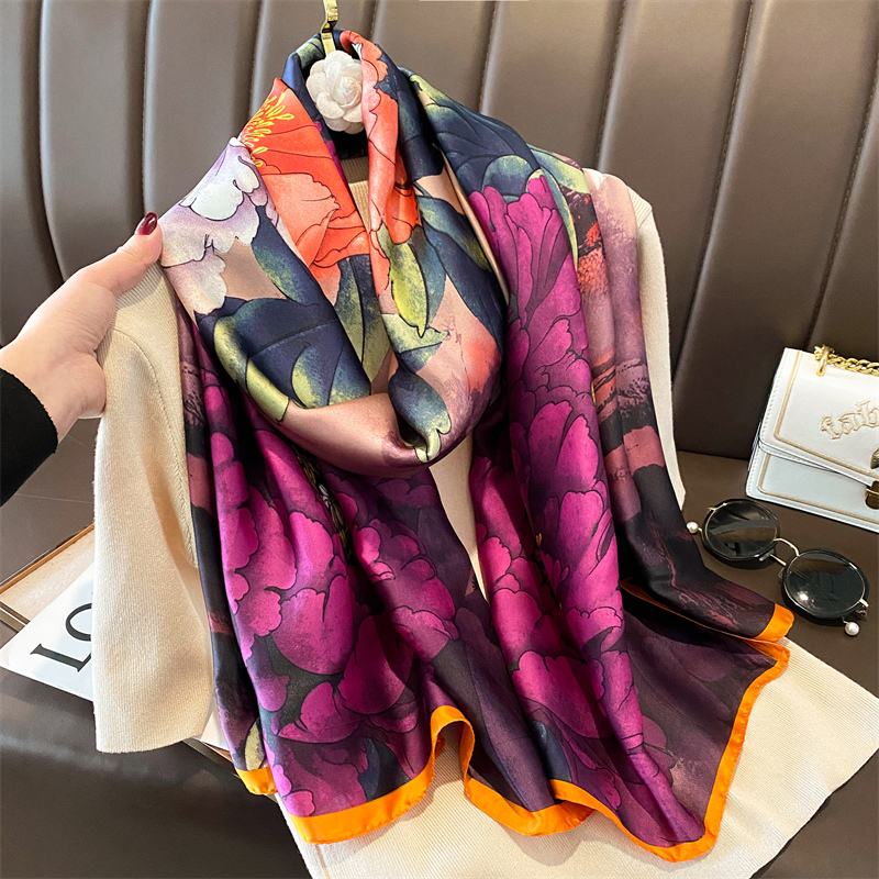 وشاح حريري فاخر للنساء ، حجاب  - مراجعة Summer Clothing Hijab وسعره