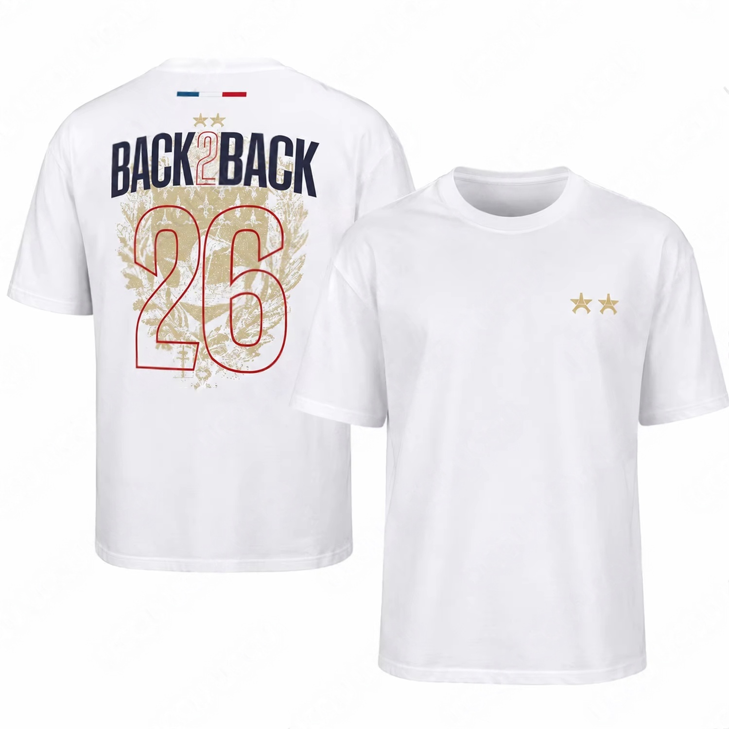 تي شيرت PSG Paris Back To Back - مراجعة Summer Clothing In Paris وسعره