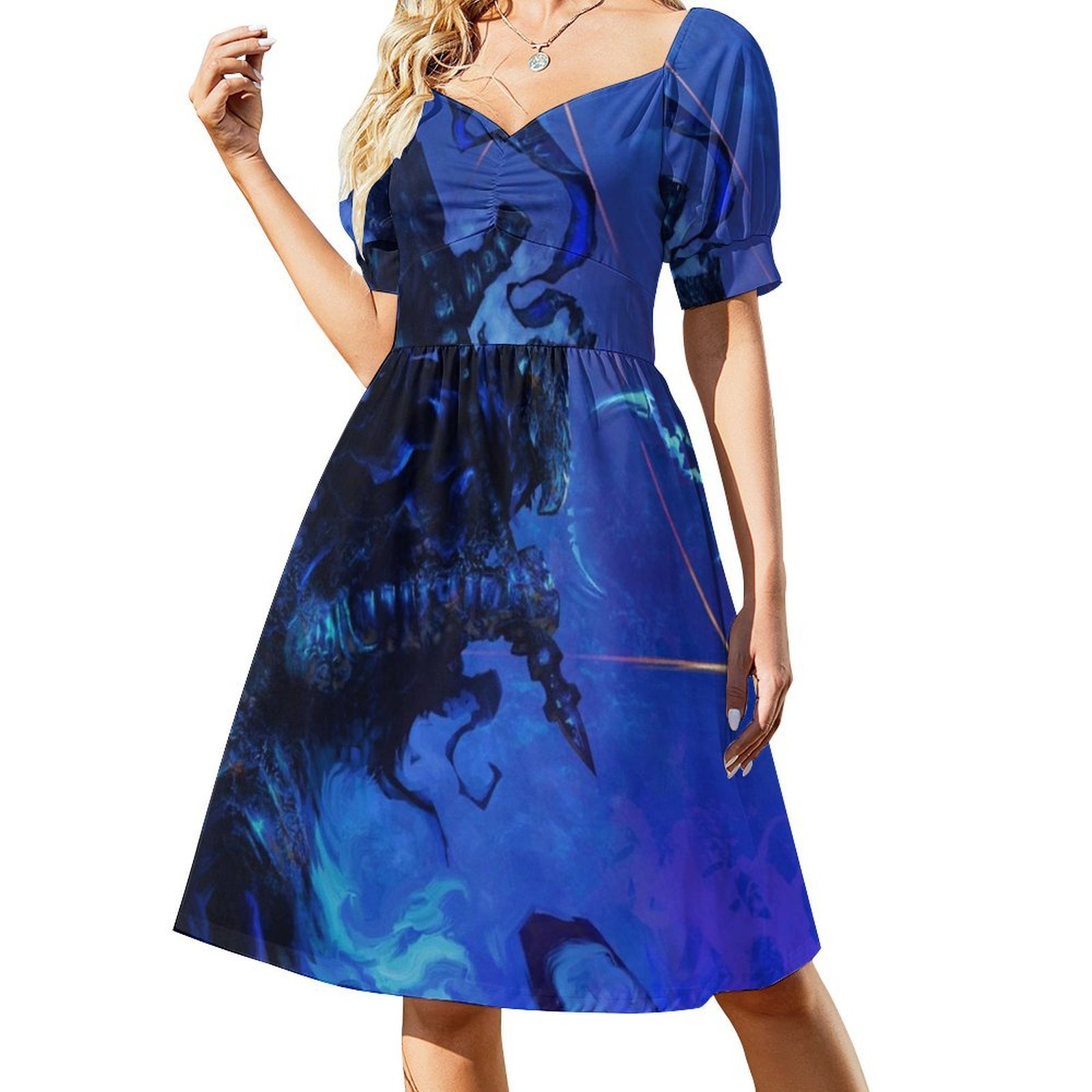 فستان عواء على شكل قلب فستان أ - مراجعة Summer Knights Clothing وسعره