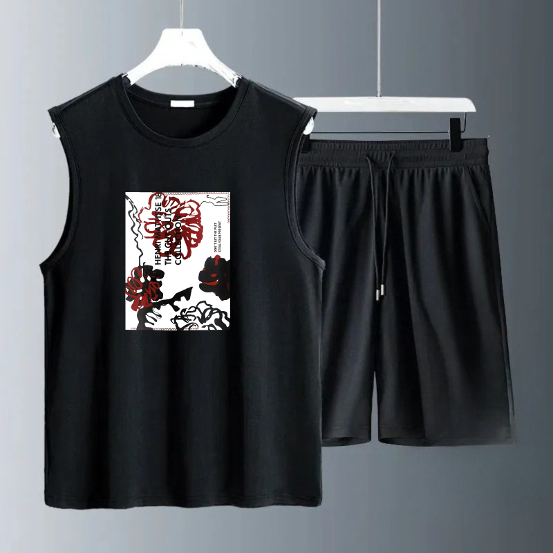 طقم تيشيرتات رجالية بدون أكمام - مراجعة Summer Clothing Usa وسعره