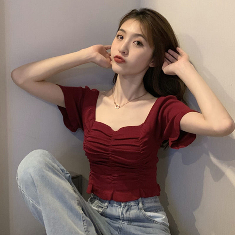 بلوزة نسائية محبوكة أنيقة بكشك - مراجعة Summer Youth Clothing وسعره