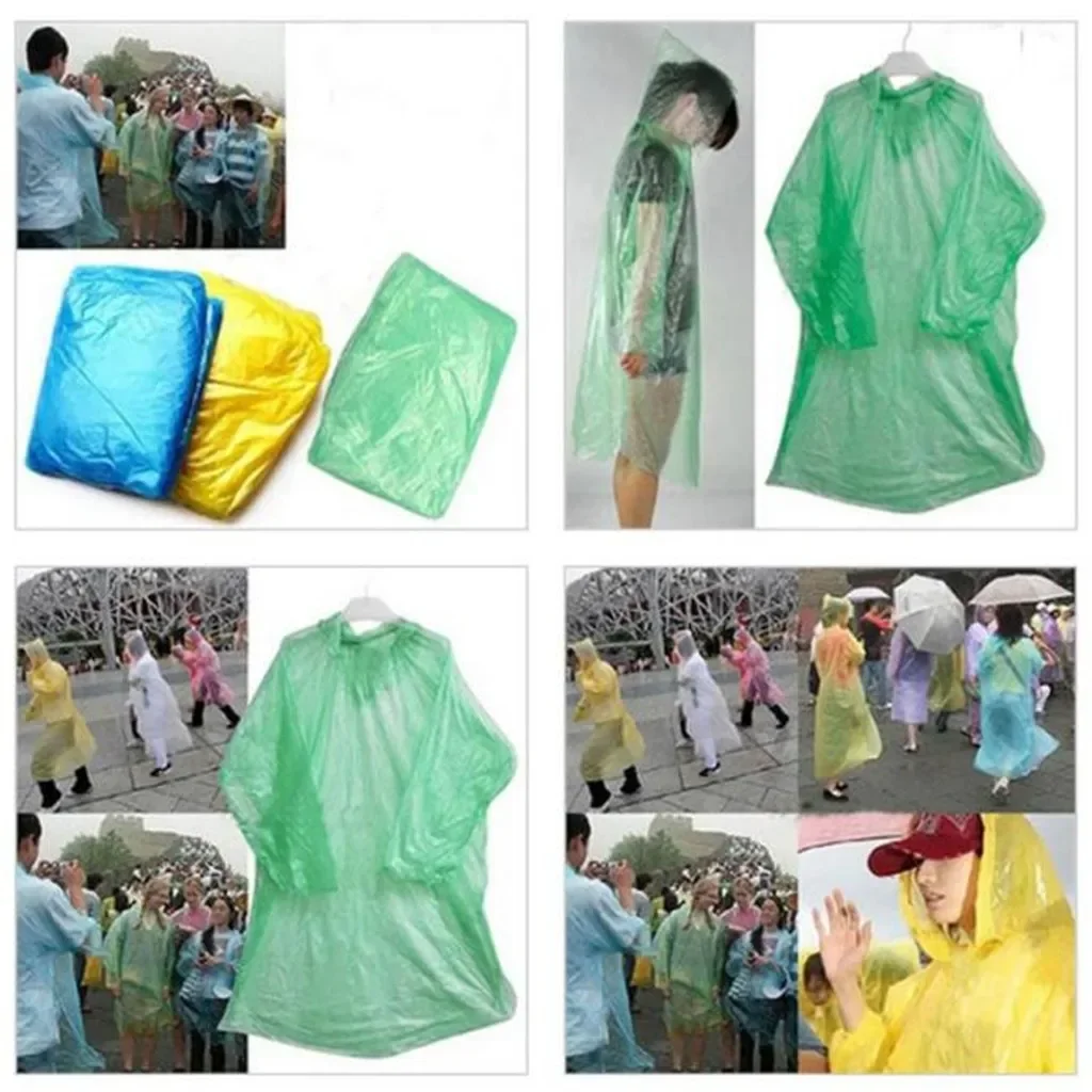 5/10 قطعة معطف واق من المطر ال - مراجعة Summer Rain Clothing وسعره