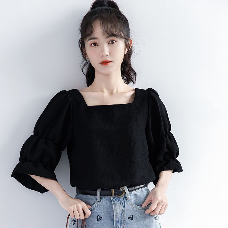بلوزة نسائية كورية جديدة صيفية - مراجعة Summer Youth Clothing وسعره