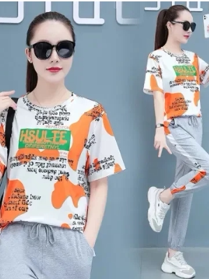 طقم صيفي جديد من قطعتين: بنطلو - مراجعة Summer Clothing Tagline وسعره