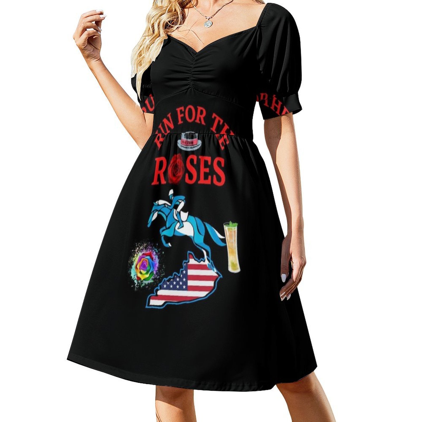 فستان حفلات نسائي من Run For T - مراجعة Summer Rose Clothing وسعره