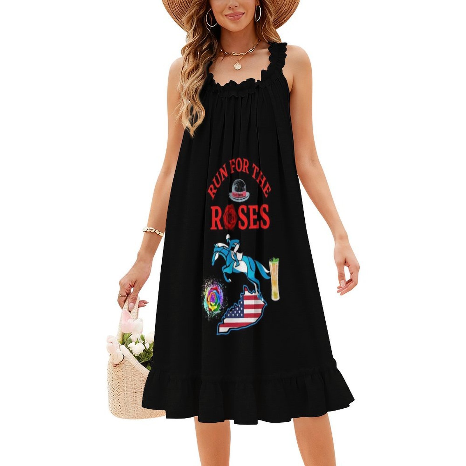 فستان حفلات نسائي من Run For T - مراجعة Summer Rose Clothing وسعره