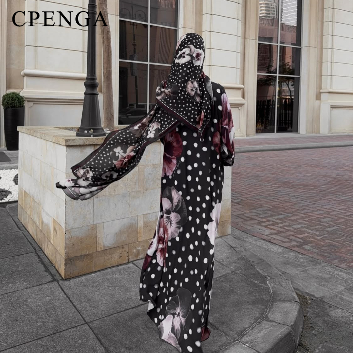 عباية صيفية 2026 من قطعتين بنق - مراجعة Summer Clothing Hijab وسعره