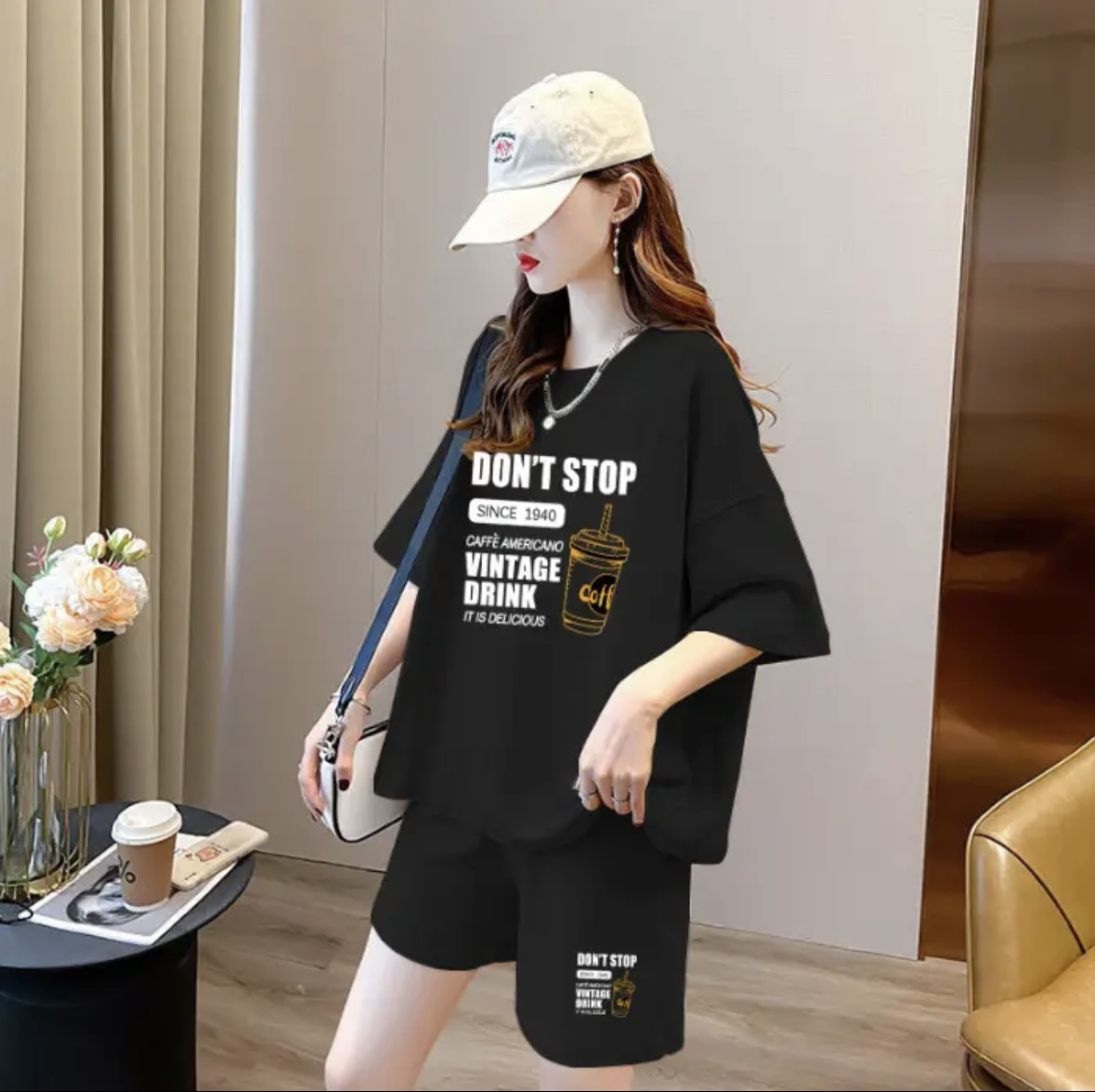 طقم شورت صيفي نسائي عصري، ملاب - مراجعة Summer Clothing Usa وسعره