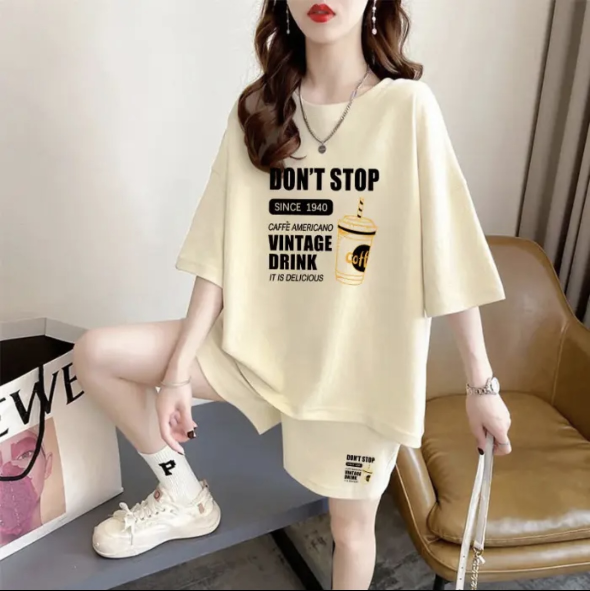 طقم شورت صيفي نسائي عصري، ملاب - مراجعة Summer Clothing Usa وسعره